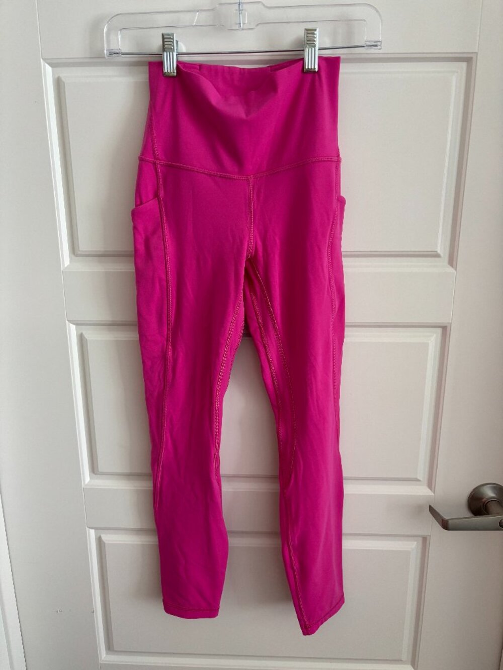 Lululemon Hot Pink High-Rise Leggings